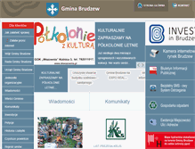 Tablet Screenshot of gok.brudzew.pl
